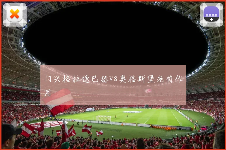 门兴格拉德巴赫vs奥格斯堡老将作用