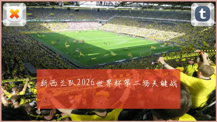 新西兰队2026世界杯第二场关键战